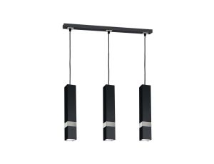 Żyrandol w kształcie świecznika PERSEO nad stół, czarny E14 K-3520 Kaja Lighting