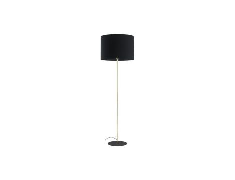 Stylowa lampa podłogowa z czarnym abażurem UMBERTO E27 16029 TK Lighting