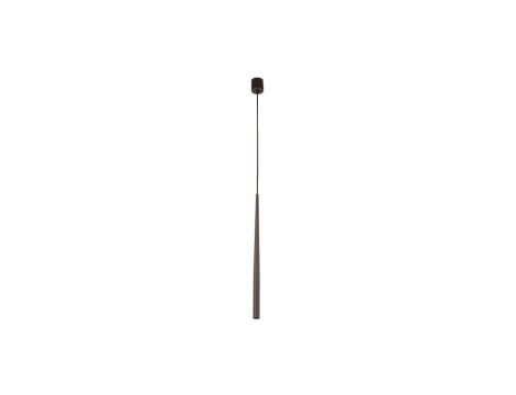Nowoczesna lampa wisząca PIANO BROWN, pojedyncza w kształcie tuby na G9 10108 TK Lighting