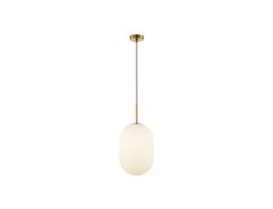 Lampa wisząca ALIAS GOLD 1xE14 fi 240 ML0318 Milagro