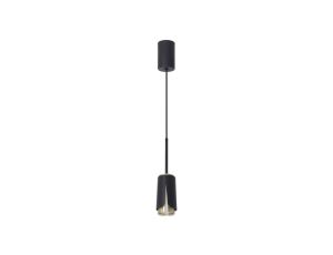 Lampa wisząca FLOWER BLACK GOLD 1xGU10 ML0267 Milagro