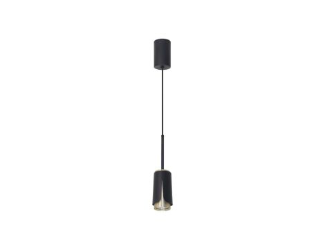 Lampa wisząca FLOWER BLACK GOLD 1xGU10 ML0267 Milagro
