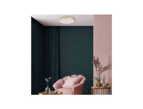 Lampa wisząca żółta z kloszem w kształcie stożka CONO YELLOW 1xE27 3281 TK Lighting