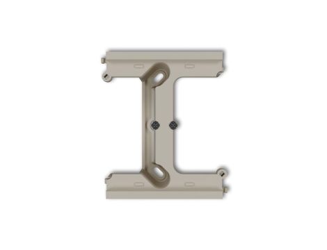 MINI Moduł rozszerzający puszkę natynkową pojedynczą, składaną do ramek wielokrotnych MINI taupe 60DPU-2