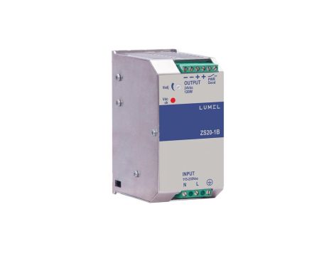 Zasilacz 24VDC, 5A, 120W, nap. zas. 115-230Vac, ZS20-1B