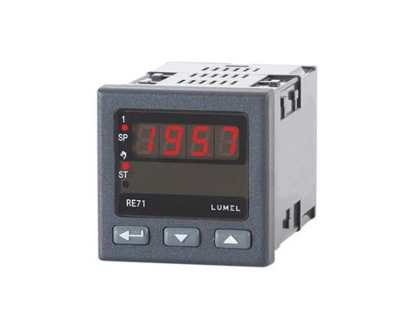Regulator temperatury wej. PT100 -50-100st.C wyjście przekaźnikowe RE71 01100M0