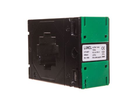 Przekładnik prądowy z otworem na szynę 74/40 (45) 75A/5A klasa 1 LCTB 7440450075A51