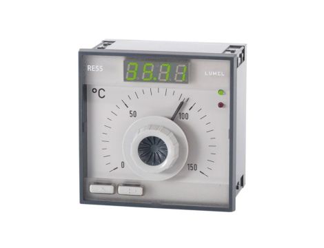 Regulator analogowy nastawa Fe-CuNi 0-250st.C regulator załącz-wyłącz wyjście przekaźnikowe bez atestu KJ RE55 0711000
