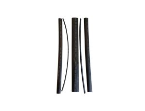 Zestaw rurek termokurczliwych, 3/5/8/10/15-25cm, czarne 08323 /5szt./