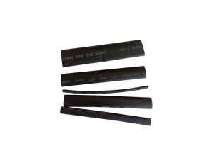 Zestaw rurek termokurczliwych, 3/5/8/10/15-10cm, czarne 08324 /5szt./