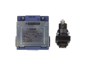 Wyłącznik krańcowy 1R 1Z migowy metal popychacz z rolką stalową XCKM102