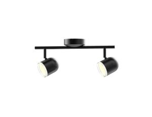 Lampa sufitowo-ścienna ruchoma regulowana 8,4W LED RAWI 2 czarny 3000K GOLDLUX (Polux)
