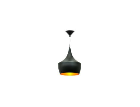 Lampa Wisząca Sufitowa Żyrandol IL MIO MODERN P-306B E27 Czarno-Złota - GOLDLUX (Polux)