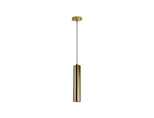 Lampa Wisząca Sufitowa NAPOLI 1x GU10 Zwis Złota GOLDLUX (Polux)