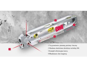 Poziomica laserowa BMI TORPEDO 3