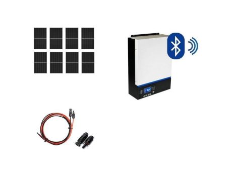 Hybrydowy zestaw solarny off-grid ESB-6kW-24 MPPT 8xPV