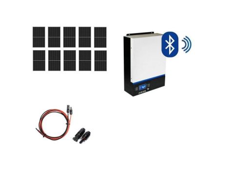Hybrydowy zestaw solarny off-grid ESB-10kW-48 MPPT 10xPV