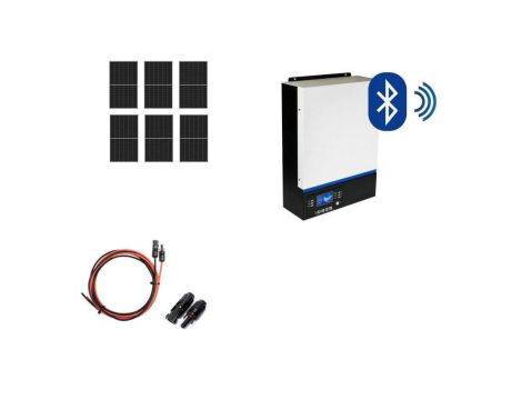 Hybrydowy zestaw solarny off-grid ESB-3kW-24 MPPT 6xPV