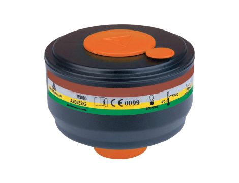 Filtry A2B2E2K2 do masek pełnotwarzowych M9200 I M9300, kolor Czarny, M9001EABEK2 /4szt./