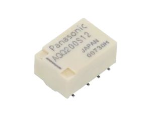 AGQ200S12 Przekaźnik elektromagnetyczny DPDT Ucewki 12VDC 0,3A/125VAC