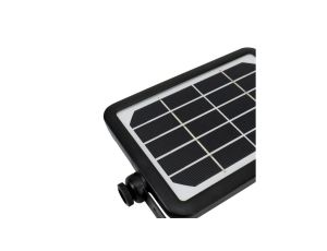 Naświetlacz solarny LED SOLEN 5W 500LM 4000K IP65 czarny czujnik PIR 2842