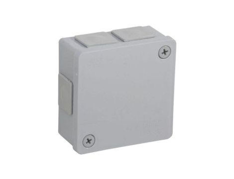 Puszka natynkowa pusta 6 wlotów VIPLAST VP-22 SZARA IP55 86x86x40mm 022-03