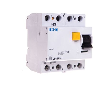Wyłącznik różnicowoprądowy 4P 25A 0,03A typ A CFI6 25/4/003-A 235780