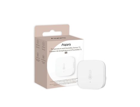 Czujnik temperatury i wilgotności Biały, TH-S02D Aqara Temperature i Humidity Sensor T1