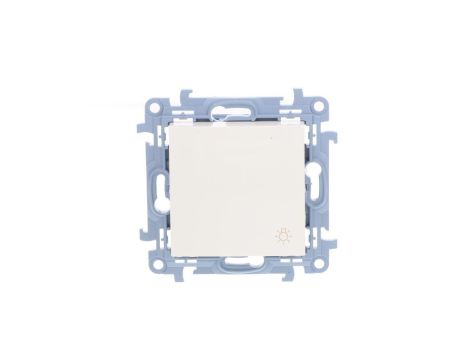 Simon 10 Przycisk /światło/ biały CS1.01/11