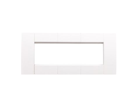 Ramka potrójna 45x45 biała do kanałów osprzętowych GT4539010