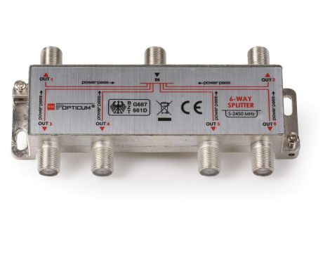 Rozgałęźnik 1-6 DVB-T SAT 6x1