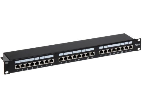 Patch panel RACK 19cali 24xRJ45 PP-24/RJ-C/FTP