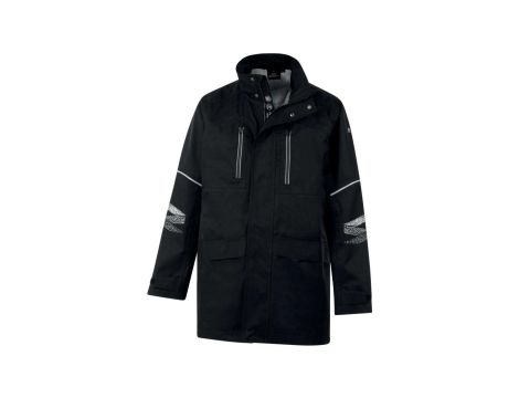 Lekka kurtka przeciwdeszczowa, kolor Czarny, rozmiar XL, GRAFIZ