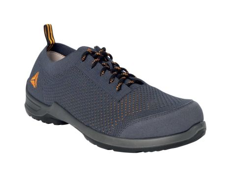 Półbuty z poliestru i bawełny, podeszwa PU, kolor szaro-pomarańczowy rozmiar 37 SUMM2SPGR37