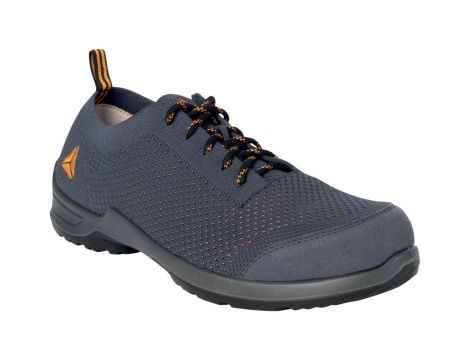 Półbuty z poliestru i bawełny, podeszwa PU, kolor szaro-pomarańczowy rozmiar 35 SUMM2SPGR35