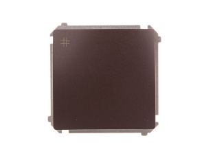 Simon Basic Łącznik krzyżowy 10AX, 250V czekoladowy BMW7.01/47