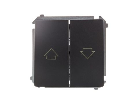 Simon Basic Przycisk żaluzjowy grafit BMZ1.01/28