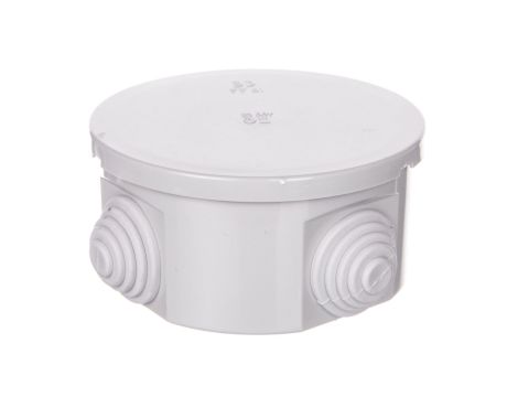 Puszka natynkowa z pokrywą i śrubami seria 400 IP44 80x40 EC400C2 /opak. 150/