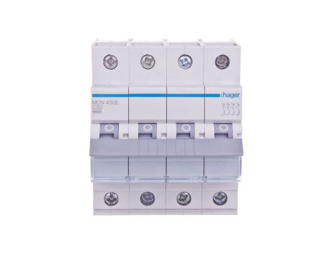 Wyłącznik nadprądowy 4P C 50A 6kA AC MCN450E