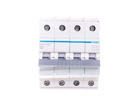 Wyłącznik nadprądowy 4P C 63A 6kA AC MCN463E