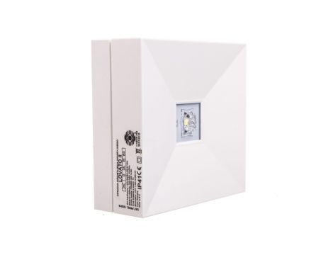 Oprawa awaryjna LOVATO II 3W 1H jednozadaniowa (opt. uniwersalna) autotest biała LV2U/3W/B/1/SE/AT/WH