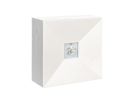 Oprawa awaryjna LOVATO II LED 3W (opt. road) 370lm 3h jednozadaniowa AT biała LV2R/3W/B/3/SE/AT/WH