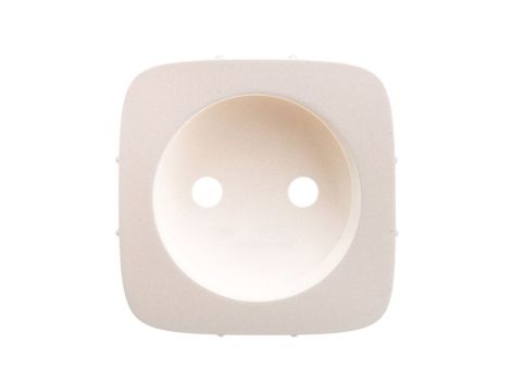 VALENA ALLURE Plakietka gniazda 2p perłowy 754979