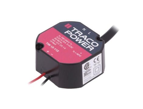 TIW12-112 Zasilacz impulsowy, do wbudowania, stałonapięciowy, 12W, 12VDC