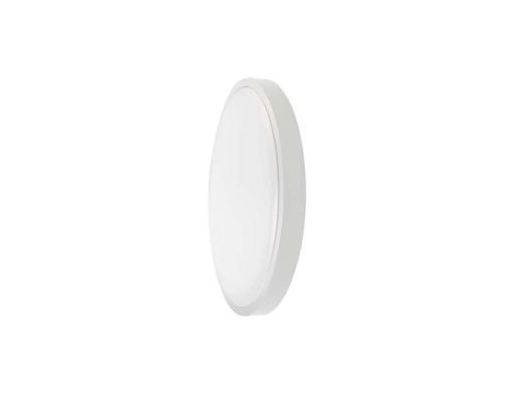 Plafoniera LED 18W 1830lm 6500K Dioda SAMSUNG IP44 Okrągła fi295 Mleczny Biała Ramka z mikrofalowym czujnikiem ruchu (+ pilot) 7