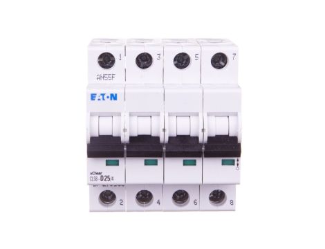 Wyłącznik nadprądowy 4P D 25A 6kA AC CLS6-D25/4-DP 270536