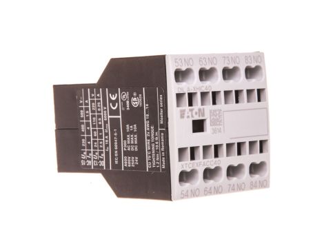 Styk pomocniczy 4Z 0R montaż czołowy zacisk sprężynowy DILA-XHIC40 276534