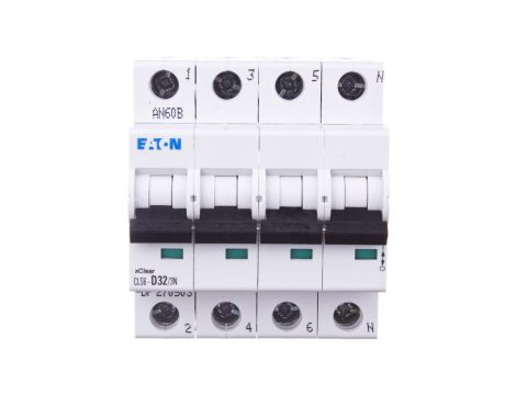 Wyłącznik nadprądowy 3P+N D 32A 6kA AC CLS6-D32/3N-DP 270503