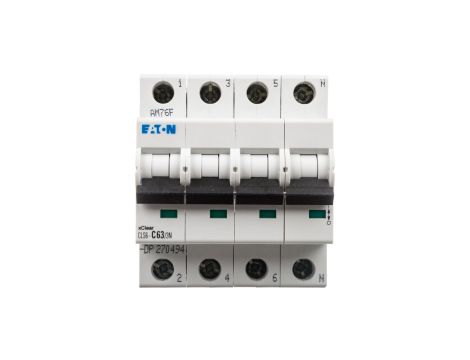 Wyłącznik nadprądowy 3P+N C 63A 6kA AC CLS6-C63/3N-DP 270494