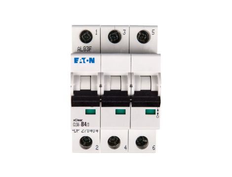 Wyłącznik nadprądowy 3P B 4A 6kA AC CLS6-B4/3-DP 270404